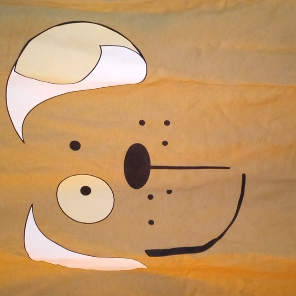 NWOT Gildan Heavyweight Dog Face Tshirt Size M - Picture 3 of 5